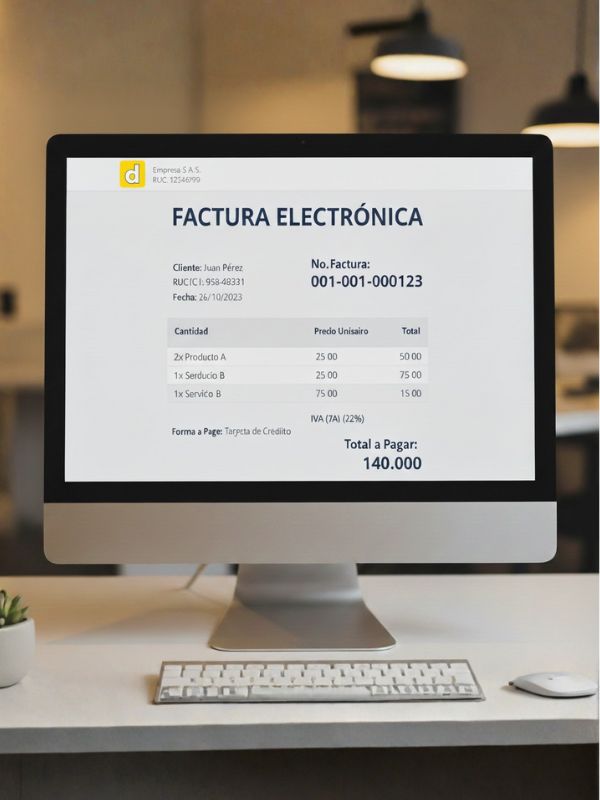 Facturamos electrónicamente