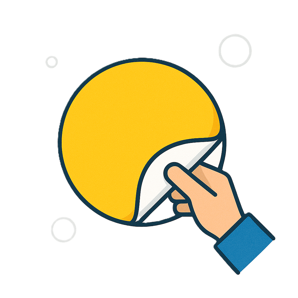 Servicio de impresión de stickers